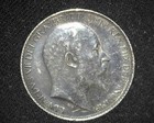 Great Britain 1903 Sixpence Silver Km799 About Uncirculated  d87