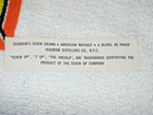 Scarce 1960 s-70 s Vtg Mod 7-up And Seagrams 7   Towel 33x58 new In Package Usa