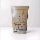 Wittner Bell Wood Key Wound Metronome 1895 Mahogany Wood  Made In Germany