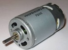12v Electric High Speed Dc Motor With Long Splined 3 17mm Dia Shaft - Fan Cooled