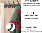 Dseap Coat Rack Wall Mounted - 5 Tri Hooks  Heavy Duty  Stainless Steel  Metal C