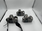 Lot Of 3 Canon Eos Digital Rebel Ds6041 6 3mp Digital Slr Camera Body s