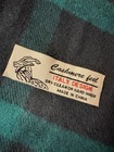 Cashmere Feel Women s Gray green Plaid Knit Cashmere Fringe Scarf Wrap