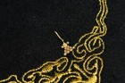 Genuine Ancient Eastern Roman Solid Gold Earring With Cluster Design