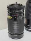 Vintage Camera Lens Bundle 3x Manual Focus Lenses Minolta Japan