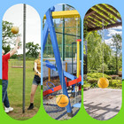 Tetherball Set With Rope - Replacement Tetherball For Backyard Outdoors