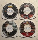 Psp Umd 4 Games   2 Movies Nba 07 Rainbow Six Vegas Beowulf Mx Atv Case