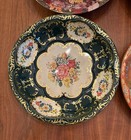  4  Vintage Daher 1971 Decorated Floral Metal Tin Bowl Tray Made In England 10   