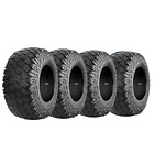 Set Four 18x8 5-8 18x8 50x8 Golf Cart Tires 6 Ply All Terrain Tire