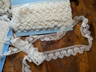 Antique Bobbin Lace - Delicate Handmade Border - 12 50 Meters