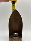 Lovely Antique Vintage Brass Reflective Chamberstick Candle Holder With Handle