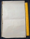 Afghanistan Early Vintage Fiscal Revenue Stamps On Used Document Paper File 