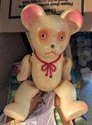 Vintage 1940s Jointed 8 5  Celluloid Bear Toy From Occupied Japan
