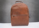 Buffalo Leather Backpack Shoulder Bag Laptop Rucksack Office School Handbag 15 