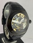 Luxury Corum Black Dial Skeleton Style Bubble Automatic Lens Man s Wrist Watch