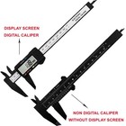 150mm Electronic Digital Caliper Carbon Fiber Vernier Gauge Measuring Tool Ruler