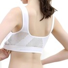 Plus Size Sports Bra Women  Wireless Push Up Gym Running Fitness Sports Top
