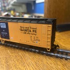 Ho Scale Railroad Train Car -athearn Santa Fe S f r d  2248 Orange  Box Car