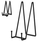 Plate Holder Display Stand 10 Inch Black Metal 5 Pack Easel For Photos Artwork