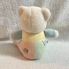 Vtg Eden Pastel Wind Up Musical Plush Stuffed Animal Teddy Bear 10  Color Block