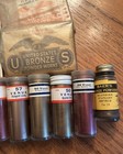 Vintage Bronze Powder Lot  24  Colors  Luco  Venus  Helius  Baer Brothers