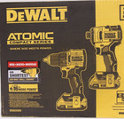 Dewalt Dck225d2 Atomic 20v Max Brushless Compact Impact   Drill driver Combo Kit