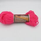 Vintage Aunt Lydia s Heavy Rug Yarn 60 Yard Skein Polyester 0115 Cerise Hot Pink