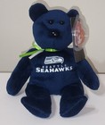 Ty Beanie Baby - Seattle Seahawks The Nfl Football Bear 8  New Mwmts Plush Toy