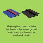 Checkers Gd2x75-b b Black 2 Channel Low Profile Drive Over Cable Protector