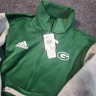 Adidas Team Issue 1 4 Zip Sweatshirt G Logo New Green Men s M New Tags