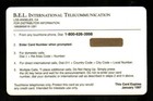 B e l  Disney  Happy Birthday Donald Duck   1996   Phone Card   Expired  