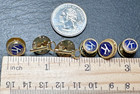 6 Vintage Kiwanis Club Pins   4 Logo  2 Keys I182