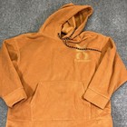 Calvin Klein Performance Tracksuit Womens L Orange Fleece Hoodie Sweatpants Set