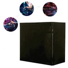 Dj Display Stand Scrim Dj Facade Event Booth Cover Dj Stand Decorative Black Us
