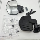 Kemimoto Utv Side Mirrors Large View Can-am Defender 2016-2026 Black Pair