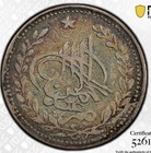 Ah 1308  1891  Afghanistan Rupee  Pcgs Au53  Kabul Mint  Exceptional Toner