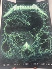Official Metallica M72 Syracuse 4 19 25 Misprint Show Poster By Collin Estrada 