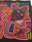 Vintage Panama Cuna   Kuna Indian Mola Handmade Applique Textile