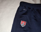 Rare Nike Team Usa Uswnt Soccer Team Cropped 3 4 Training Pants Small 534931-451