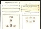 French Southern Antarctic Stamp Collection On 18 Scott International Pages  be 