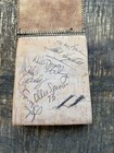 1960 Detroit Lions  In Person Signatures On Birch Paper