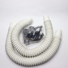 Simple Drain Double Sink Drain Kit Brass Rubber 1-1 2  - Complete