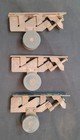 3 Vintage Pocket Door Rollers 7  Long X 1 3 8  Wide Gs00639