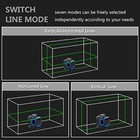 Hanmatek Lv2d Self-leveling 360-degree Cross Line Laser Level  Switchable    