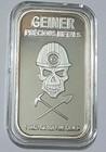 Cmg Mint - Chess Moves - 1 Oz Enameled 999 Fine Silver Bar W coa