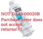 2 Pack Genuine Samsung Da97-17376b Haf-qin exp Refrigerator Water Filter