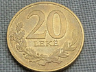 Albania 20 Leke 2020 Ancient Illyrian Liburnian Pirat Ship Galley In Sea Dolphin
