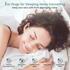 28db Noise Reduction Ear Plugs  Earplugs For Sleeping In Flexible Silicone