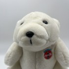 Vintage Always Coca-cola 1993 Polar Bear Plush 7    White Stuffed Animal Clean