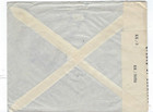 1944 Jerusalem Palestine  Airmail To Providence Ri  Wwii Pc66 Censor Tape